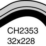 Hose - Top SAAB 900 2.0L SOHC 1 CH2353 - MACKAY
