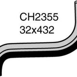 Hose - Top SAAB 900 2.0L SOHC 1 CH2355 - MACKAY