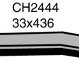 Hose - Bottom NISSAN Navara 2.5L Diesel SD25 CH2444 - MACKAY