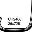 Hose - Top HONDA PRELUDE 1.6L 1602cc CH2466 - MACKAY