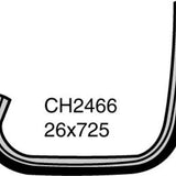Hose - Top HONDA PRELUDE 1.6L 1602cc CH2466 - MACKAY