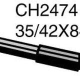 Hose - Bottom FORD Falcon/Fairlane 4.9L V8 CH2474 - MACKAY