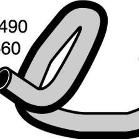Hose - Heater VOLVO 700/900 4 Cyl CH2490 - MACKAY