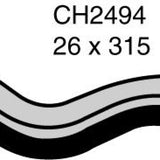 Hose - Top MAZDA 121 1.3L B3 & 1.5L B5 CH2494 - MACKAY
