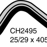 Hose - Bottom MAZDA 121 1.3L B3 & 1.5L B5 CH2495 - MACKAY