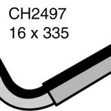 Hose - Heater TOYOTA LANDCRUISER 4.0L 3F CH2497 - MACKAY
