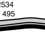 Hose - Bottom NISSAN Bluebird 2.4 DOHC KA24 CH2534 - MACKAY