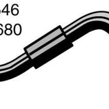 Hose - Bottom NISSAN Navara 2.4L KA24E CH2546 - MACKAY
