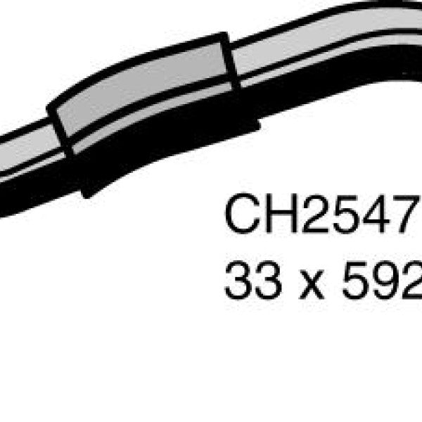 Hose - Bottom NISSAN Navara 2.4L KA24E CH2547 - MACKAY