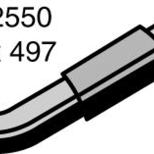 Hose - Bottom NISSAN Navara 2.4L KA24E CH2550 - MACKAY