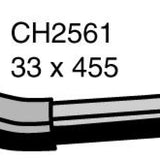 Hose - Bottom FORD Courier 2.5L diesel CH2561 - MACKAY