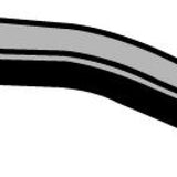 Hose - Top MITSUBISHI Lancer 1.5L 4G15 CH2574 - MACKAY