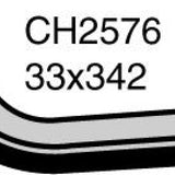 Hose - Bottom MITSUBISHI Lancer 1.3L 4G13 CH2576 - MACKAY