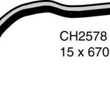 Hose - Heater NISSAN Pulsar 1.6L GA16 DOHC CH2578 - MACKAY