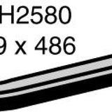 Hose - Bottom TOYOTA Corona 2.0L 3S-FE CH2580 - MACKAY