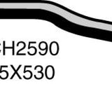 Hose - Heater NISSAN Pulsar 1.6L GA16 DOHC CH2590 - MACKAY
