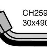 Hose - Top TOYOTA Corona 2.0L 3S-FE CH2598 - MACKAY