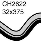 Hose - Bottom FORD Telstar 2.0L 4Cyl FS DOHC CH2622 - MACKAY