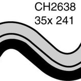Hose - Top FIAT X1/9 CH2638 - MACKAY