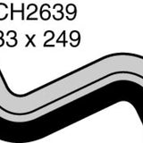 Hose - Bottom FIAT X1/9 CH2639 - MACKAY