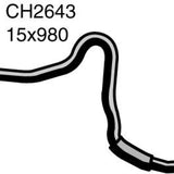 Hose - Heater NISSAN Urvan 2.7L Diesel TD27 CH2643 - MACKAY