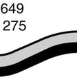 Hose - Heater HYUNDAI EXCEL 1.5L SOHC G4EKR CH2649 - MACKAY