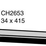 Hose - Bottom MITSUBISHI PAJERO 2.8L 4M40T CH2653 - MACKAY