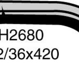 Hose - Bottom TOYOTA Hi Lux 3.0L 5L Diesel CH2680 - MACKAY