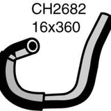 Hose - Heater TOYOTA Hi Lux 2.7L 3RZ CH2682 - MACKAY