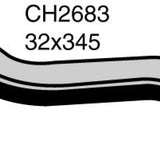 Hose - Top TOYOTA Hi Lux 2.0L CH2683 - MACKAY