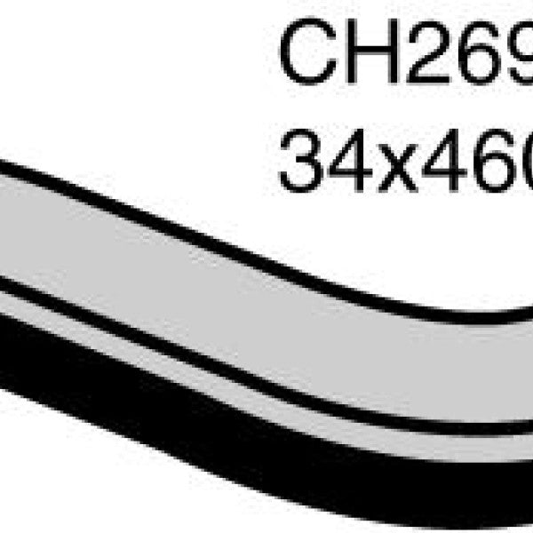 Hose - Bottom MITSUBISHI Nimbus 8 Valve CH2696 - MACKAY