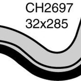 Hose - Bottom TOYOTA Hi Lux 2.0L 1RZ CH2697 - MACKAY