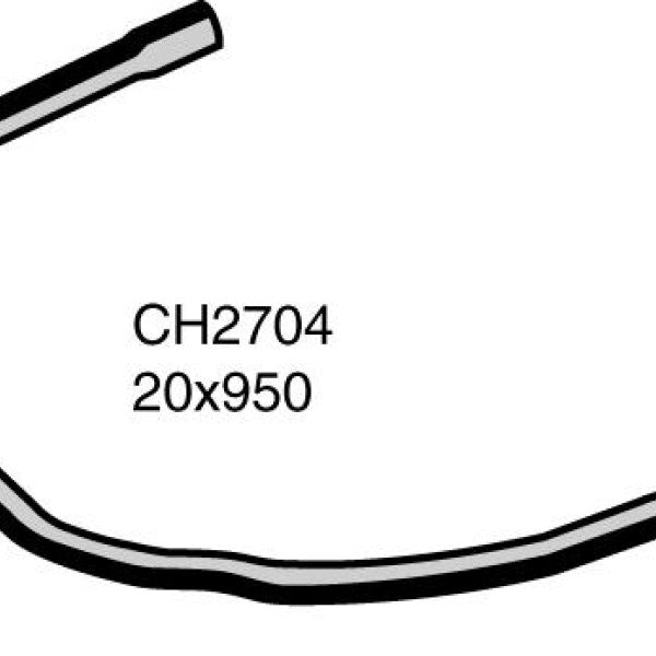Hose - Heater PEUGEOT 405 1.9L CH2704 - MACKAY