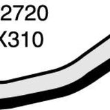 Hose - Heater MITSUBISHI Magna 2.6L CH2720 - MACKAY