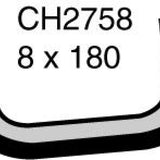Hose - Bypass TOYOTA Camry 1.8L CH2758 - MACKAY