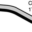 Hose - Heater SAAB 9000 CH2772 - MACKAY