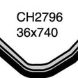Hose - Bottom HOLDEN Frontera 3.2L DOHC V6 CH2796 - MACKAY