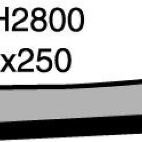 Hose - Bypass HOLDEN Frontera 3.2L DOHC V6 CH2800 - MACKAY