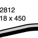 Hose - Heater CHEV Lumina Caprice 5.7L V8 CH2812 - MACKAY