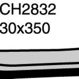 Hose - Bottom TOYOTA MR2 2.0L DOHC 16v 3SGE CH2832 - MACKAY