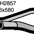 Hose - Heater DAIHATSU Feroza 1.6L 4 cyl CH2857 - MACKAY
