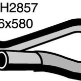 Hose - Heater DAIHATSU Feroza 1.6L 4 cyl CH2857 - MACKAY