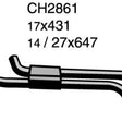 Hose - Heater SAAB 900 (B234) CH2861 - MACKAY