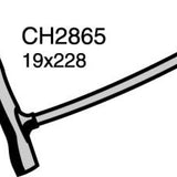 Hose - Bypass SAAB 900 2.0L DOHC CH2865 - MACKAY