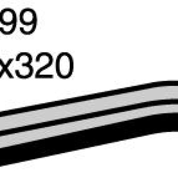 Hose - Heater JAGUAR XJ6 III CH2899 - MACKAY