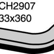 Hose - Top MAZDA 323 Astina 2.0L V6 CH2907 - MACKAY