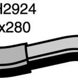 Hose - Top DAIHATSU Feroza 1.6L 4 cyl CH2924 - MACKAY