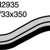 Hose - Top MITSUBISHI PAJERO 1.6L CH2935 - MACKAY