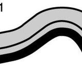 Hose - Bottom DAEWOO Nubira 2.0L 20SED DOHC CH3001 - MACKAY