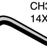 Hose - Heater FORD Transit 2.5L Diesel CH3012 - MACKAY